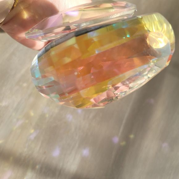 Crystal Art Glass Bird Swan Figurine Paperweight 6" Tall, unsigned - Picture 10 of 10